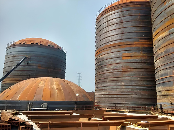 勉县焦粉钢板仓